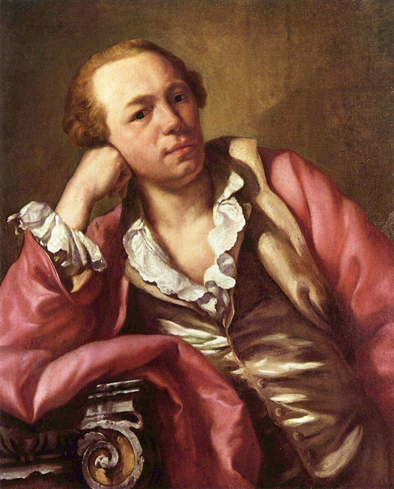 Retrato de Johann Dietrich Heumann (1724-1774) - Anton Raphael Mengs