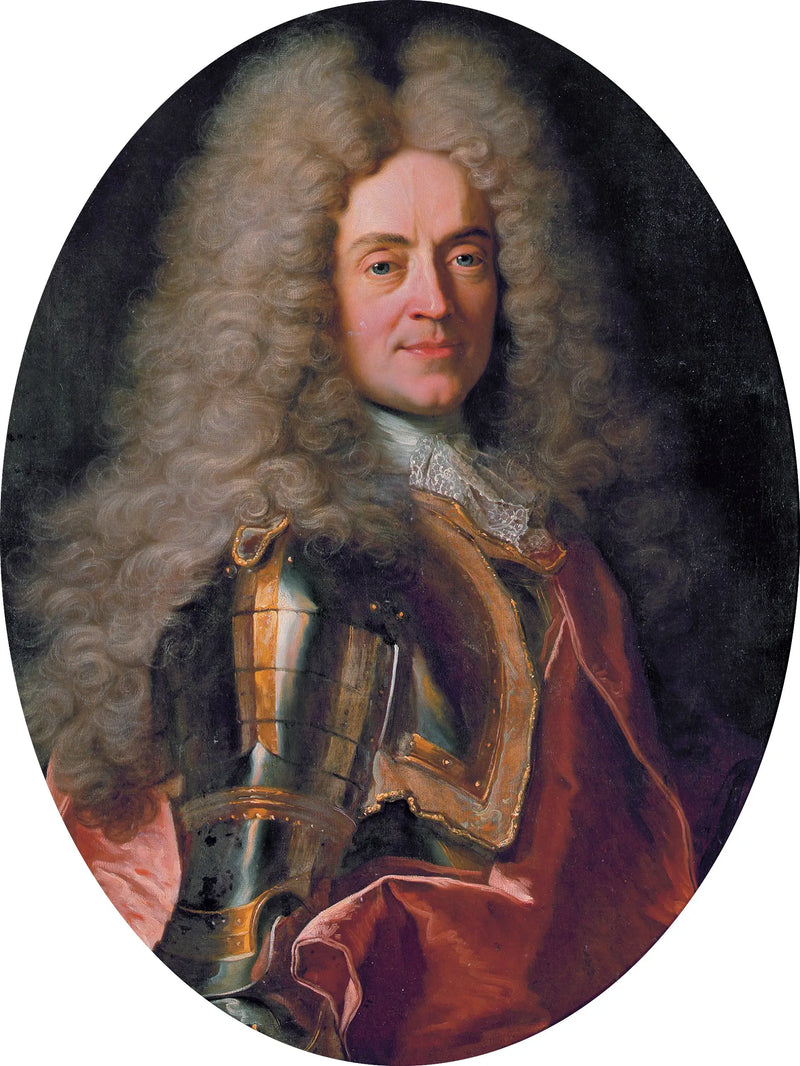 Retrato de Anton Ulrich, duque de Brunswick - Hyacinthe Rigaud