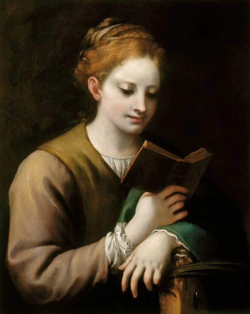 Santa Catarina lendo - Antonio da Correggio