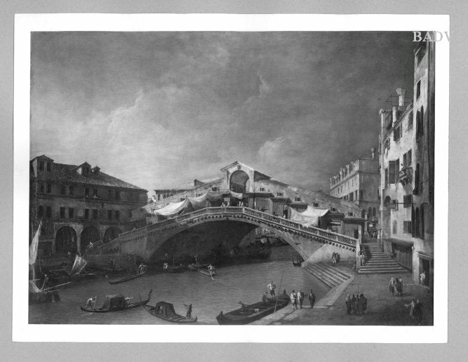 Vue du Rialto à Venise - Canaletto