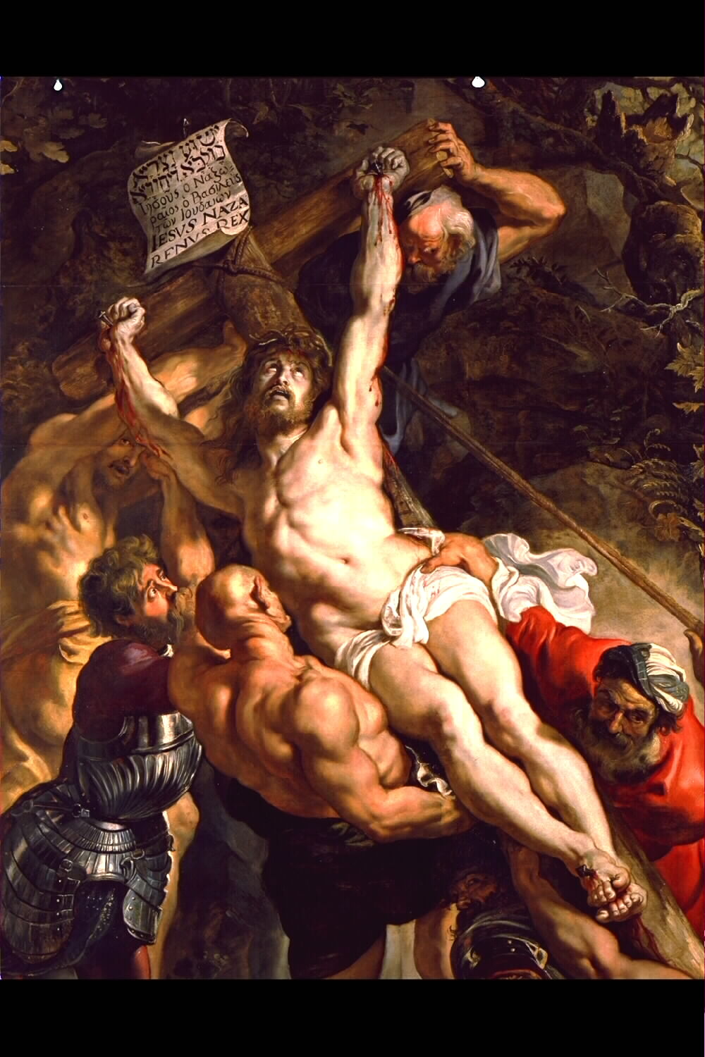 A Elevação da Cruz - Peter Paul Rubens