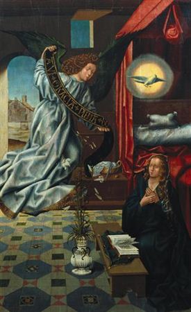 L’Annonciation du polyptyque de Viseu - Grão Vasco