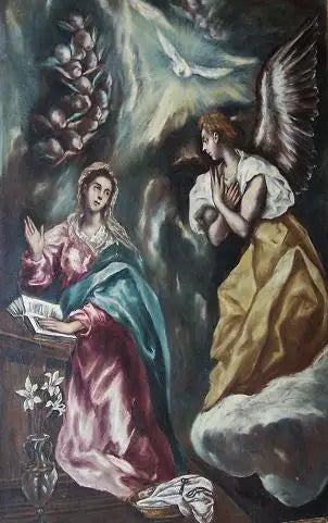Annonciation - El Greco - Alpha Reproduction