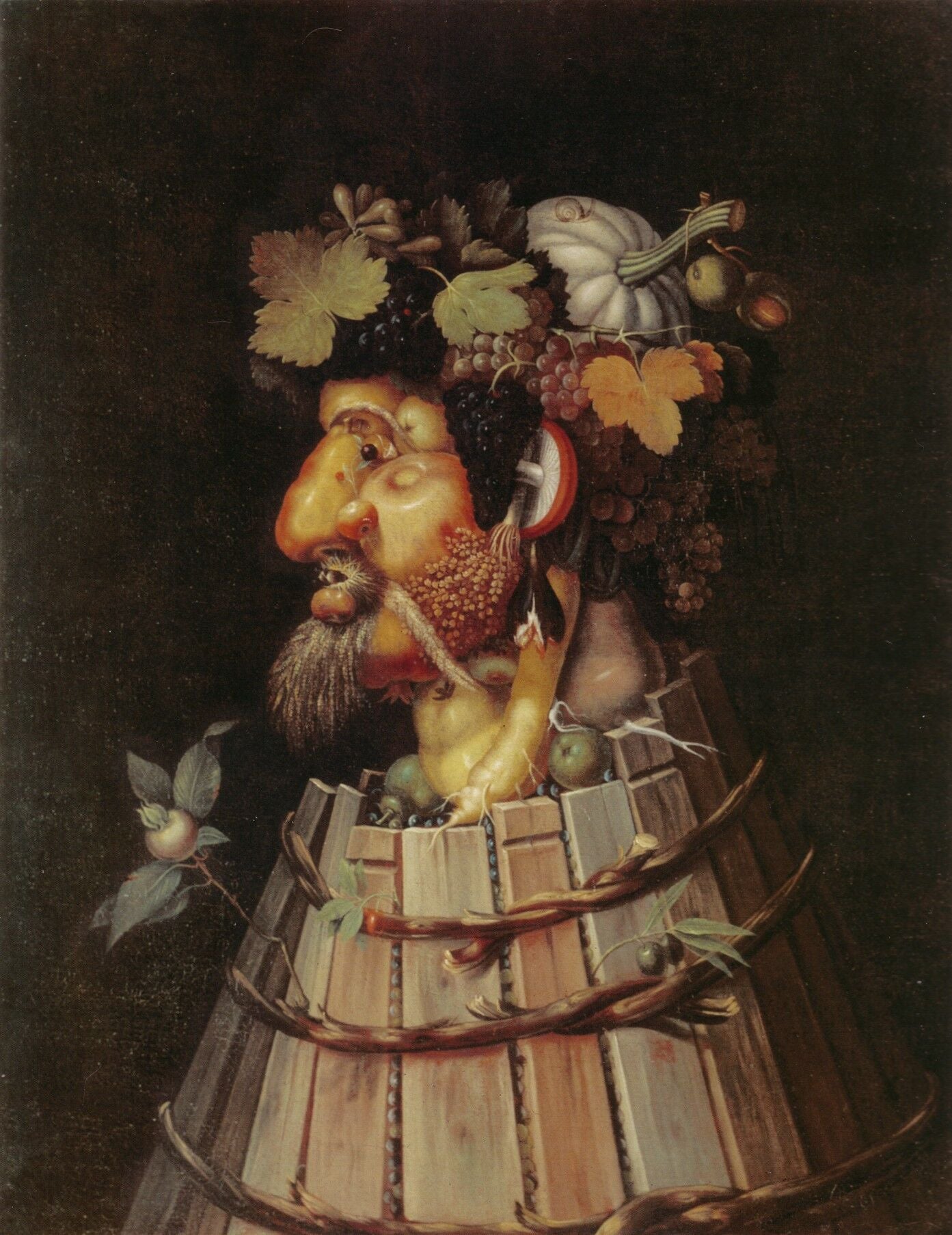 The Autumn - Giuseppe Arcimboldo