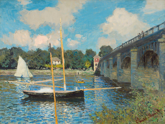 A Ponte em Argenteuil – Monet 1874