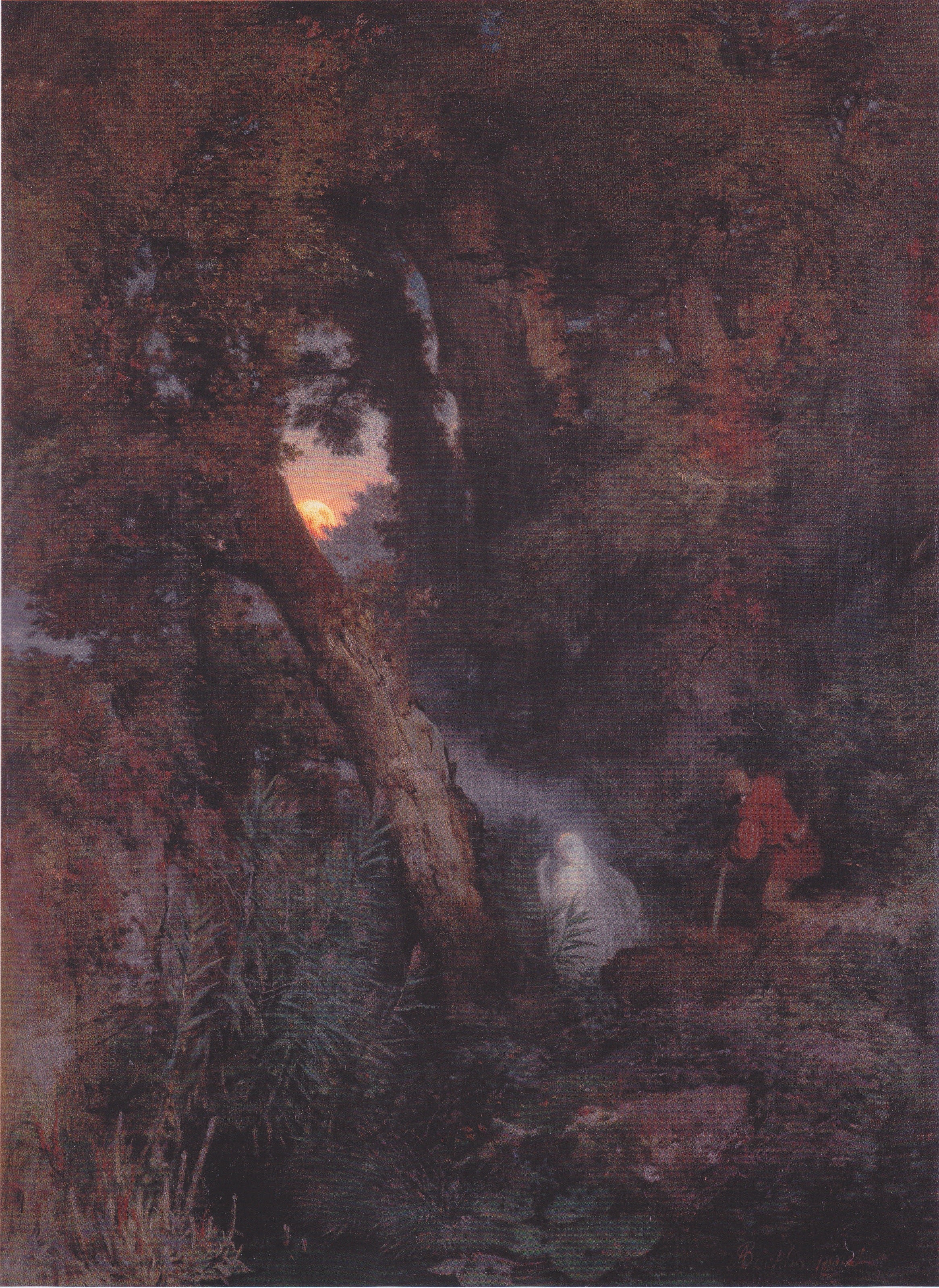 Feu follet - Arnold Böcklin