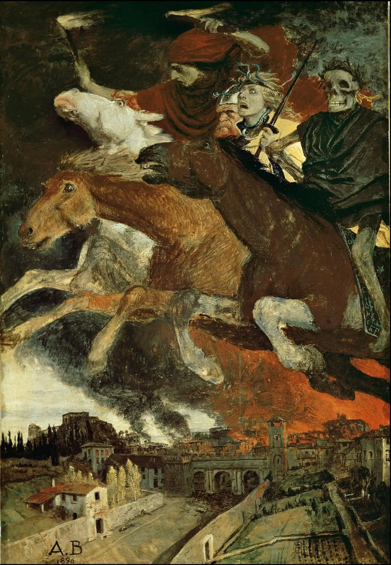 A Guerra - Arnold Böcklin