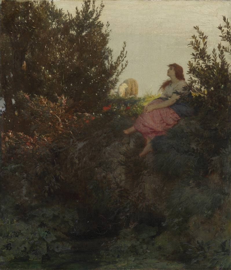 Bergère - Arnold Böcklin