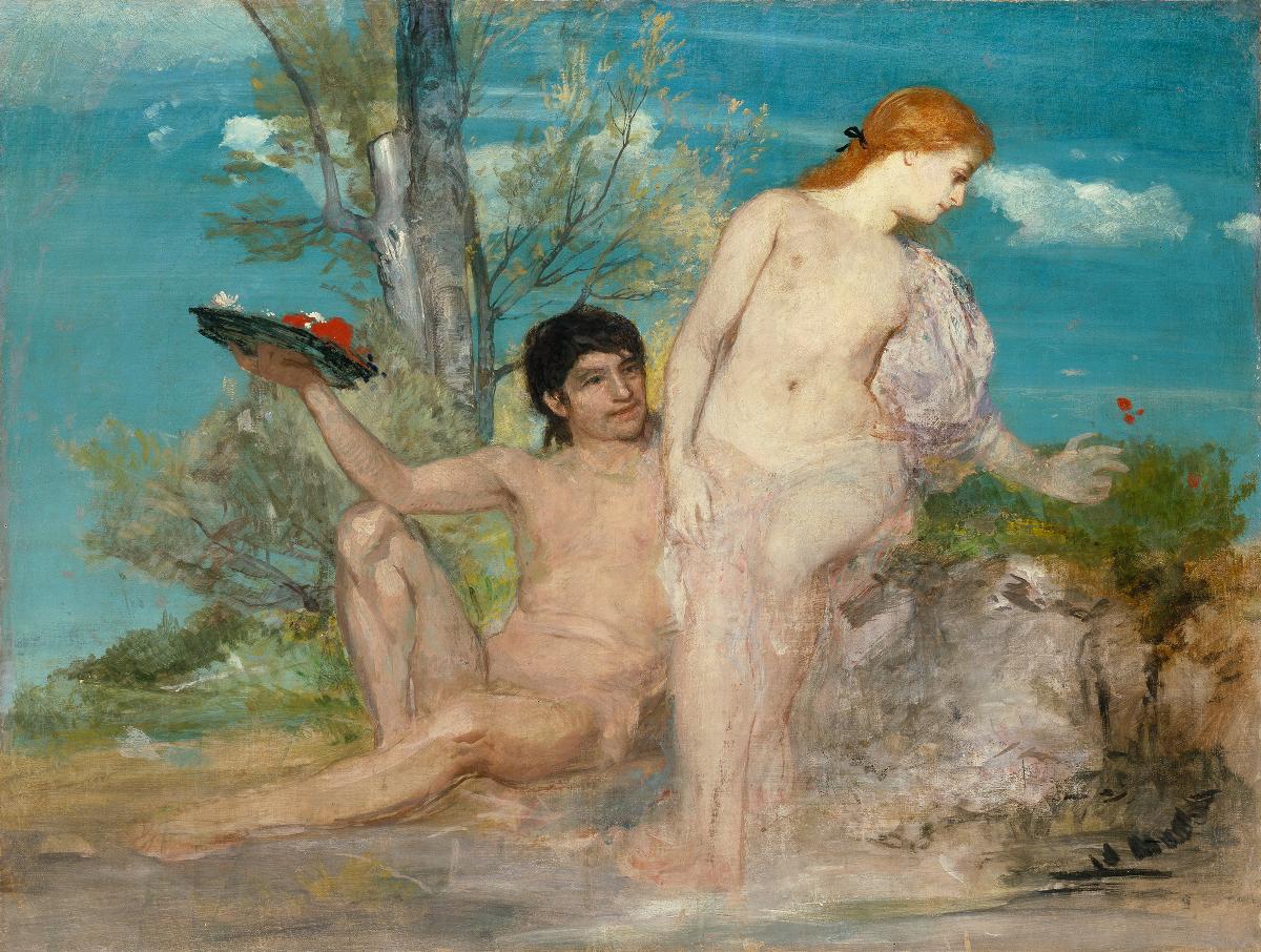 Idylle - Arnold Böcklin