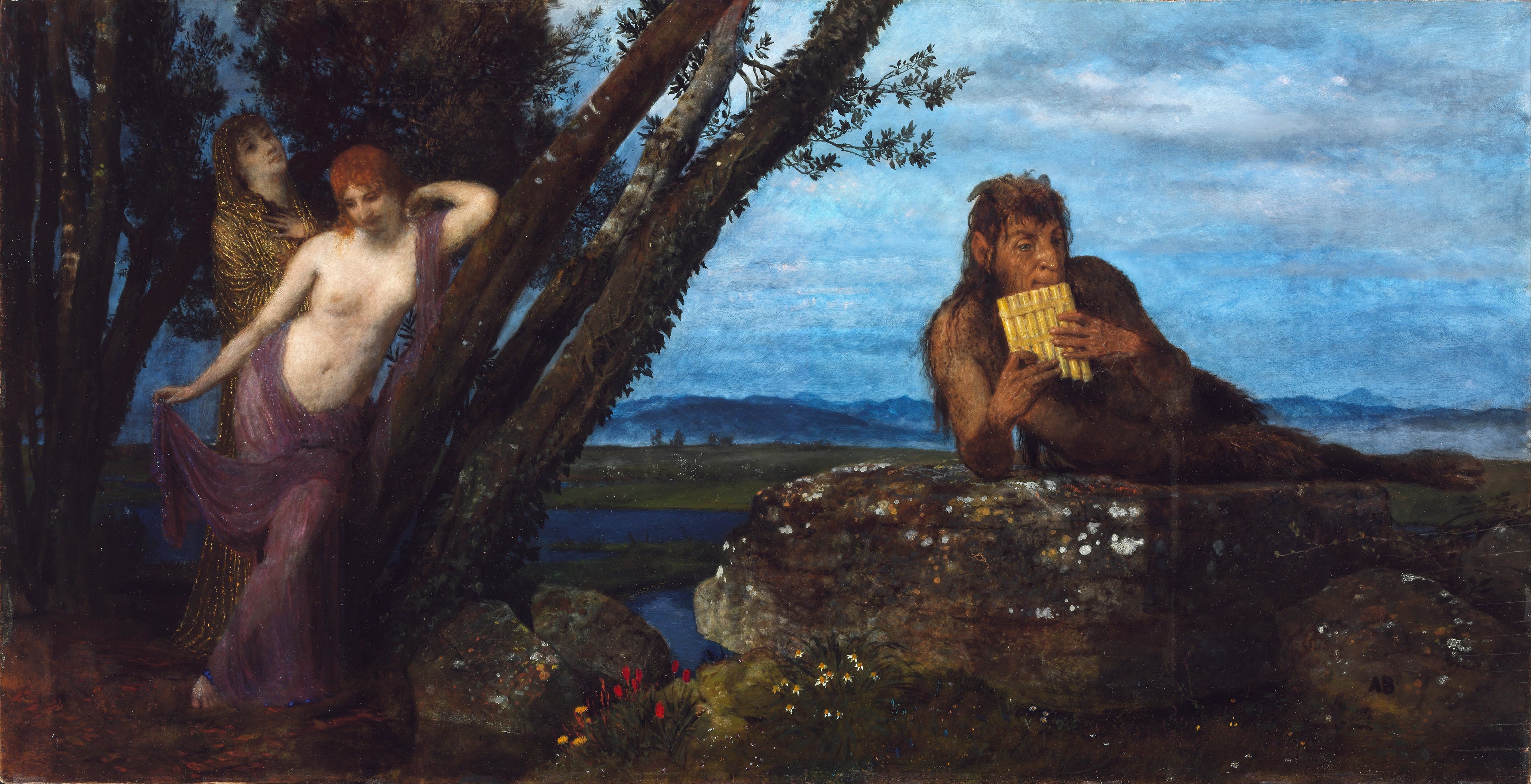 Soirée de printemps - Arnold Böcklin