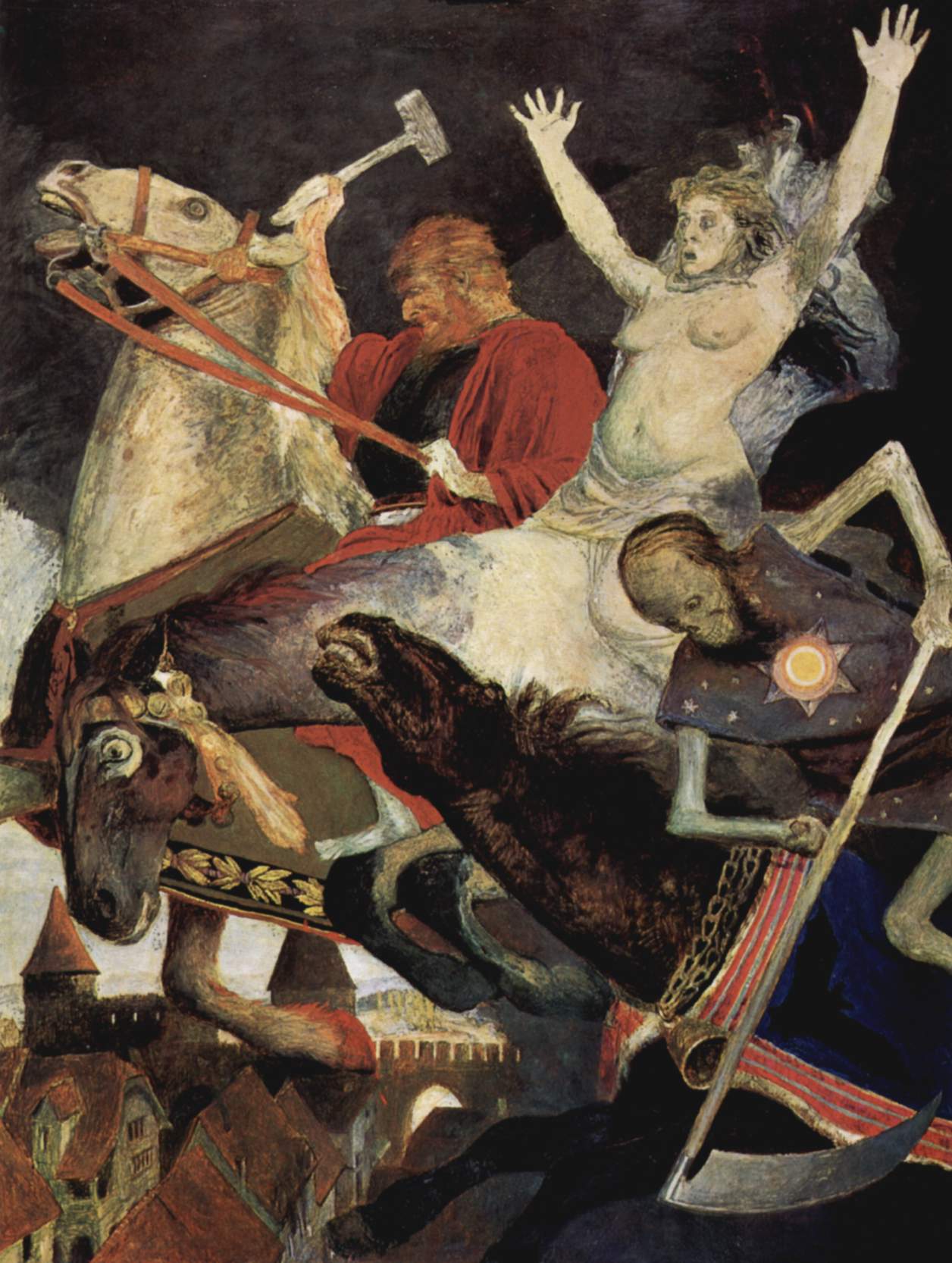 La Guerre - Arnold Böcklin