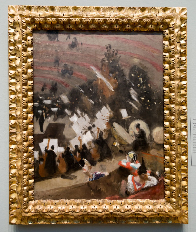Repetição da Orquestra Pasdeloup no Circo de Inverno - John Singer Sargent