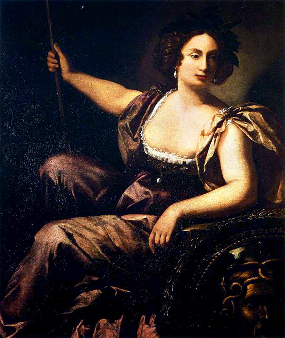 Minerve - Artemisia Gentileschi