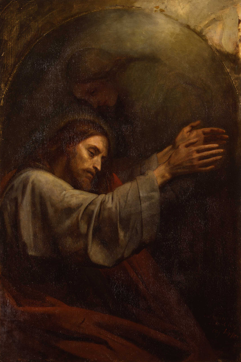 Cristo no Getsêmani - Ary Scheffer