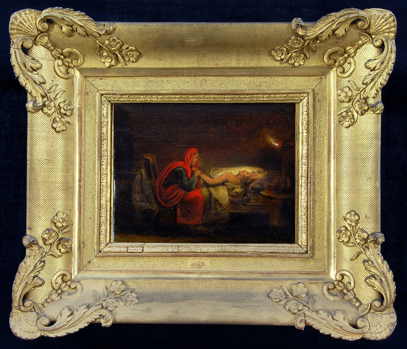 O jovem poeta - Ary Scheffer