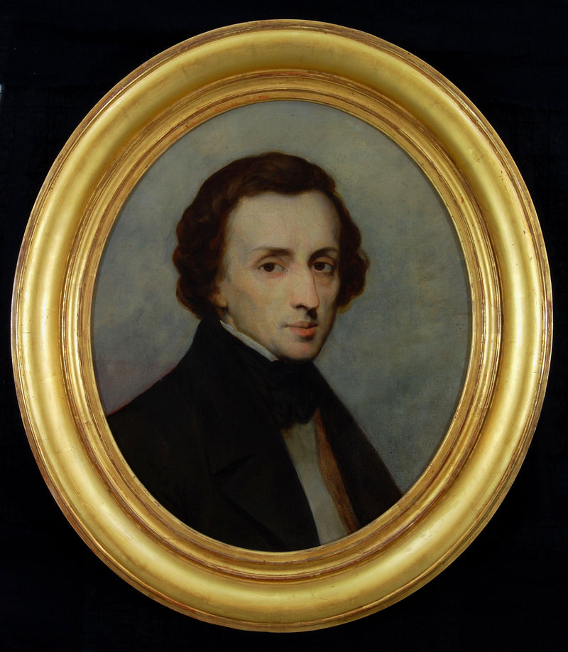 Retrato de Frédéric Chopin - Ary Scheffer