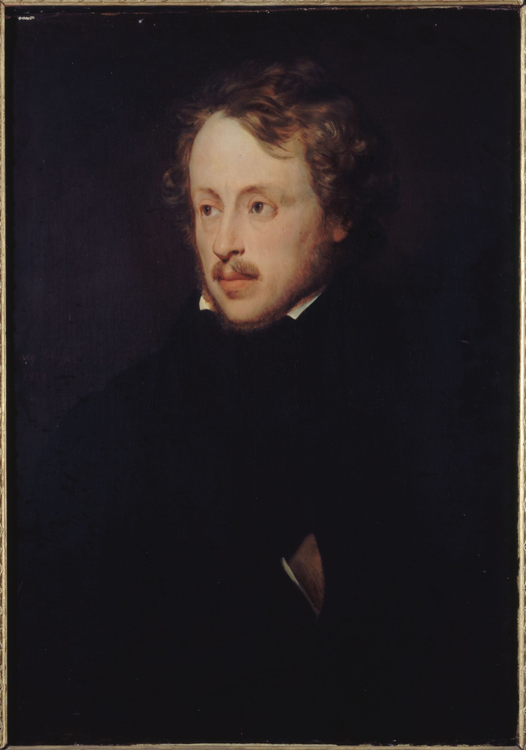 Portrait de Karel Arnoldus Scheffer - Ary Scheffer