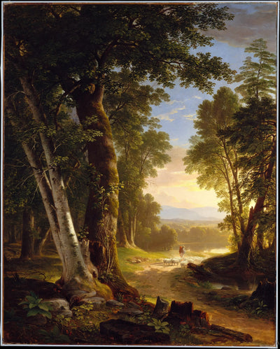 Les Hêtres - Asher Brown Durand - Alpha Reproduction