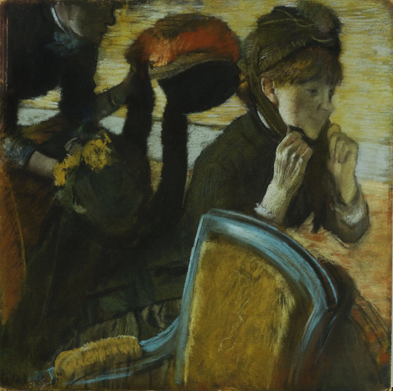 Na modista - Edgar Degas