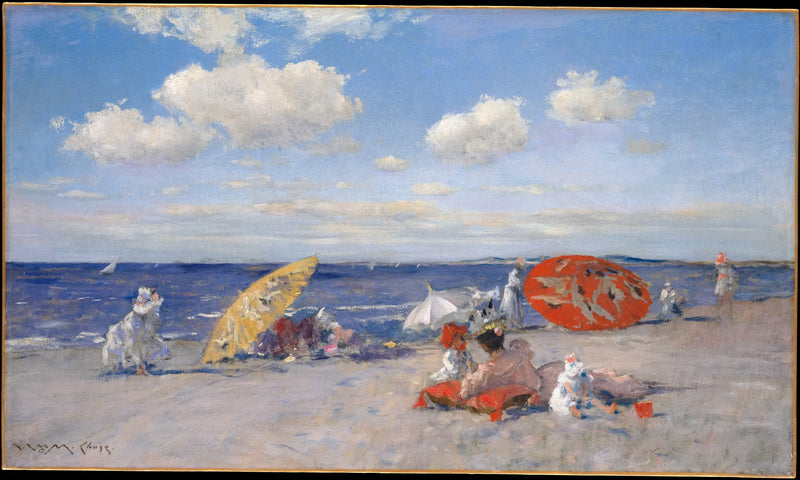 À beira-mar - William Merritt Chase