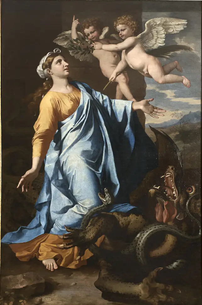Santa Margarida - Nicolas Poussin