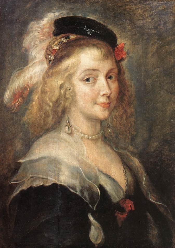 Portrait d'Hélène Fourment - Peter Paul Rubens