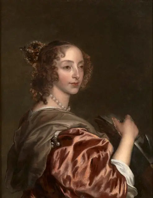 Henriette Marie de França - Antoine van Dyck