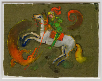 Reproduction du tableau « Q110016243 - August Macke » par Alpha Reproduction en peinture à l’huile