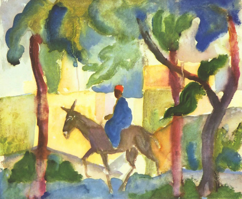 O Asno - August Macke