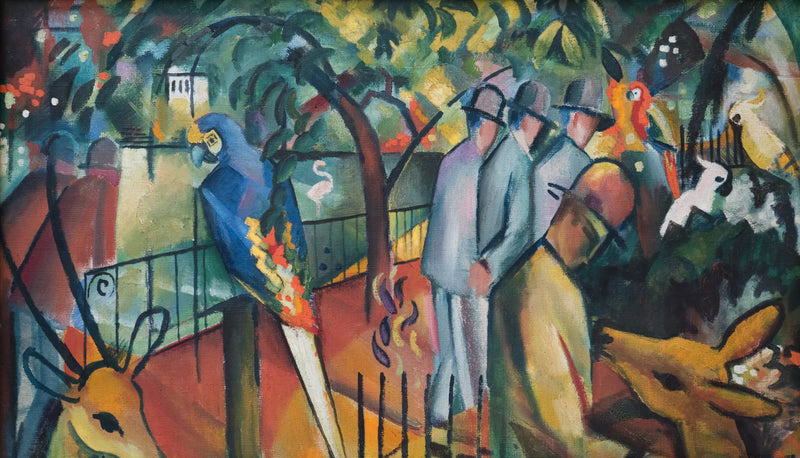 Jardim Zoológico I - August Macke