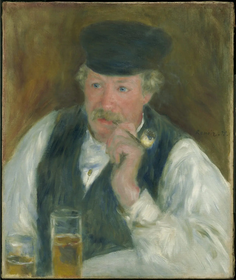 Retrato do Sr. Fournaise - Pierre-Auguste Renoir