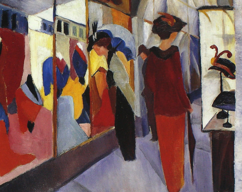 A loja de moda - August Macke