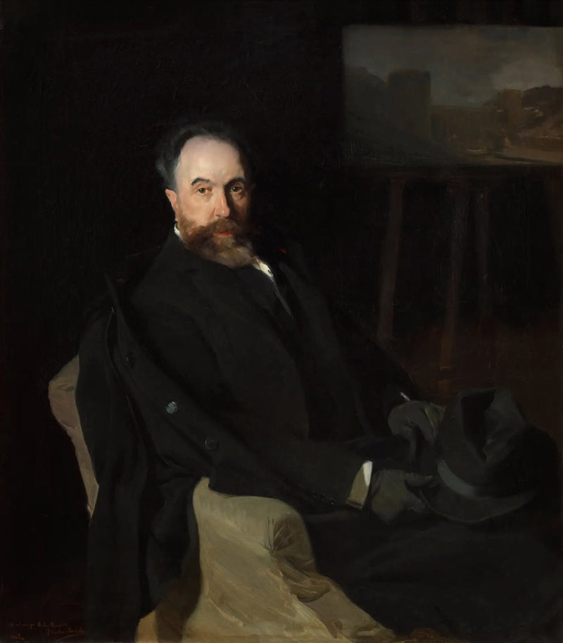 O pintor Aureliano de Beruete - Joaquín Sorolla