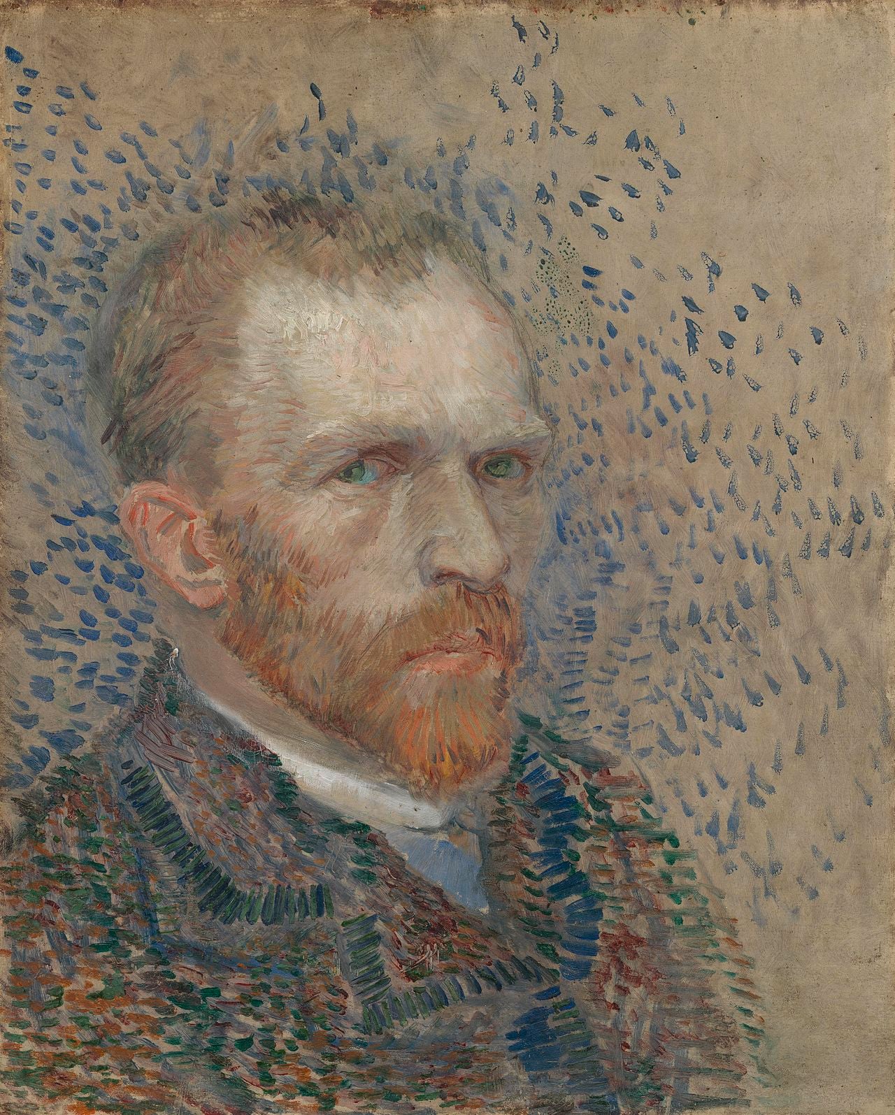 🖼️ Autorretrato – Vincent van Gogh (1887)