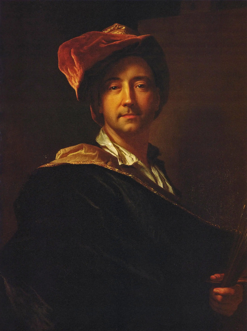 Autorretrato com turbante - Hyacinthe Rigaud