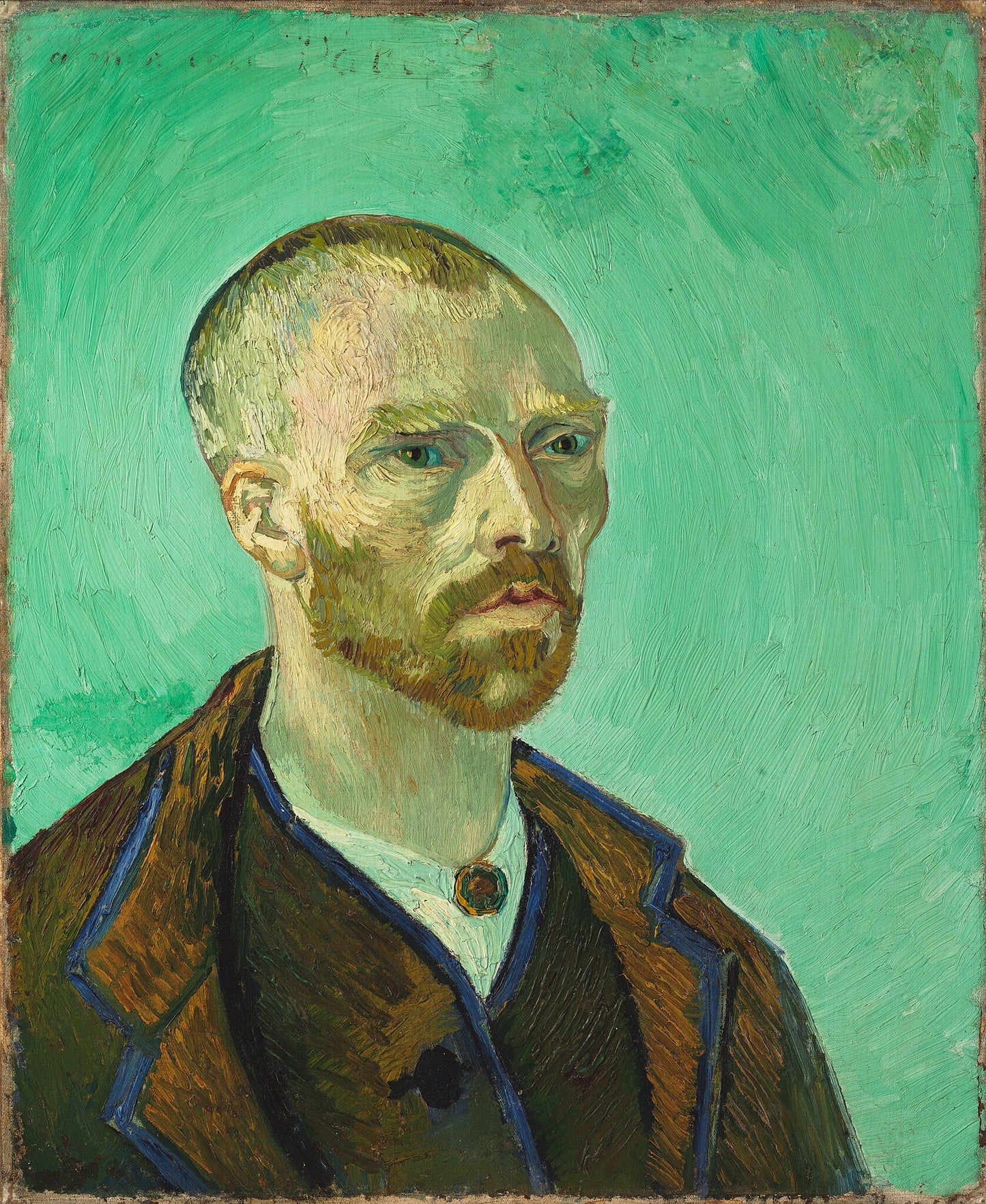 🎨 Autorretrato dedicado a Paul Gauguin – Vincent van Gogh