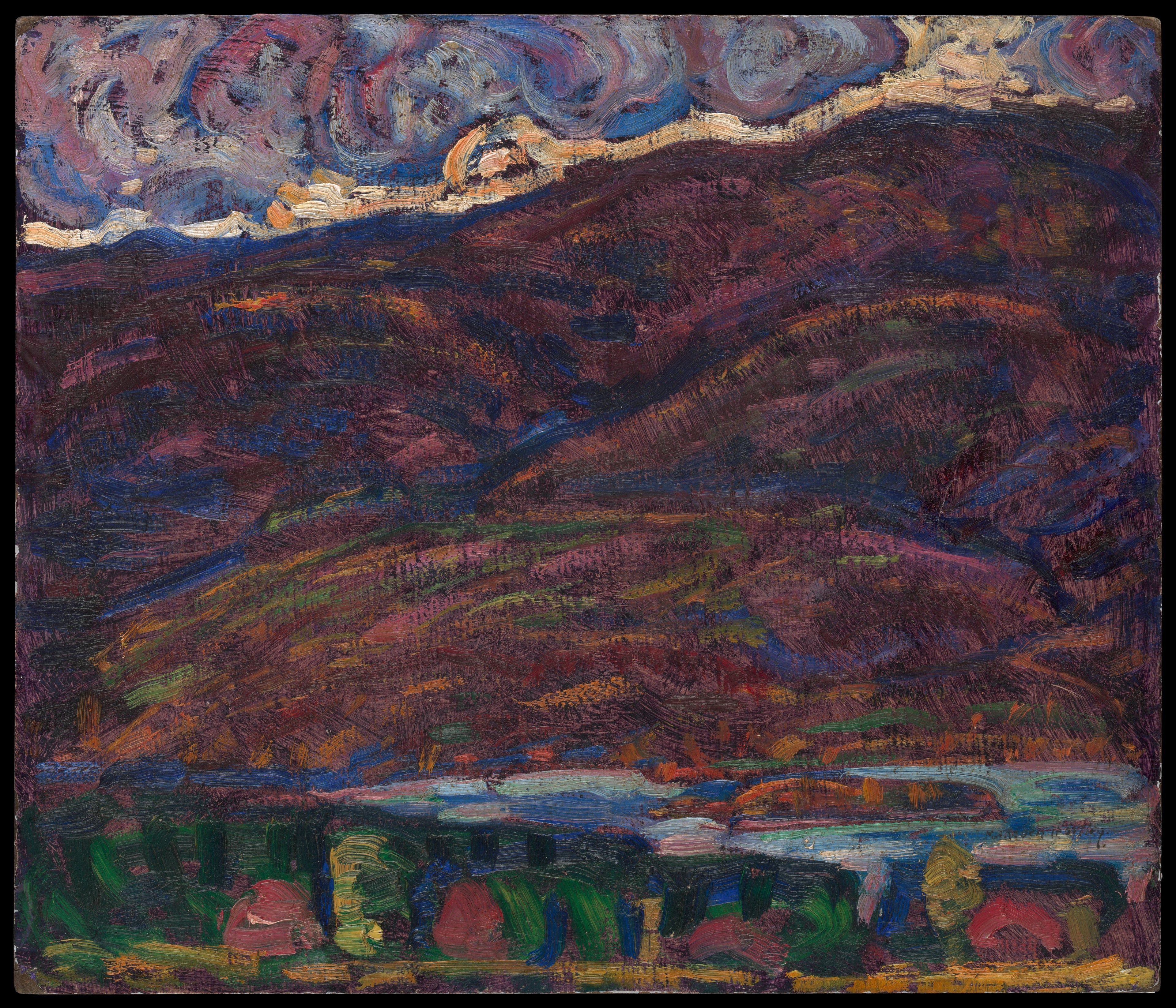 Couleurs d'automne - Marsden Hartley