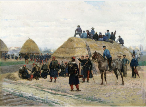 Manobras de outono - Édouard Detaille