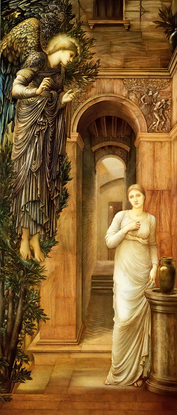 A Anunciação - Edward Burne-Jones