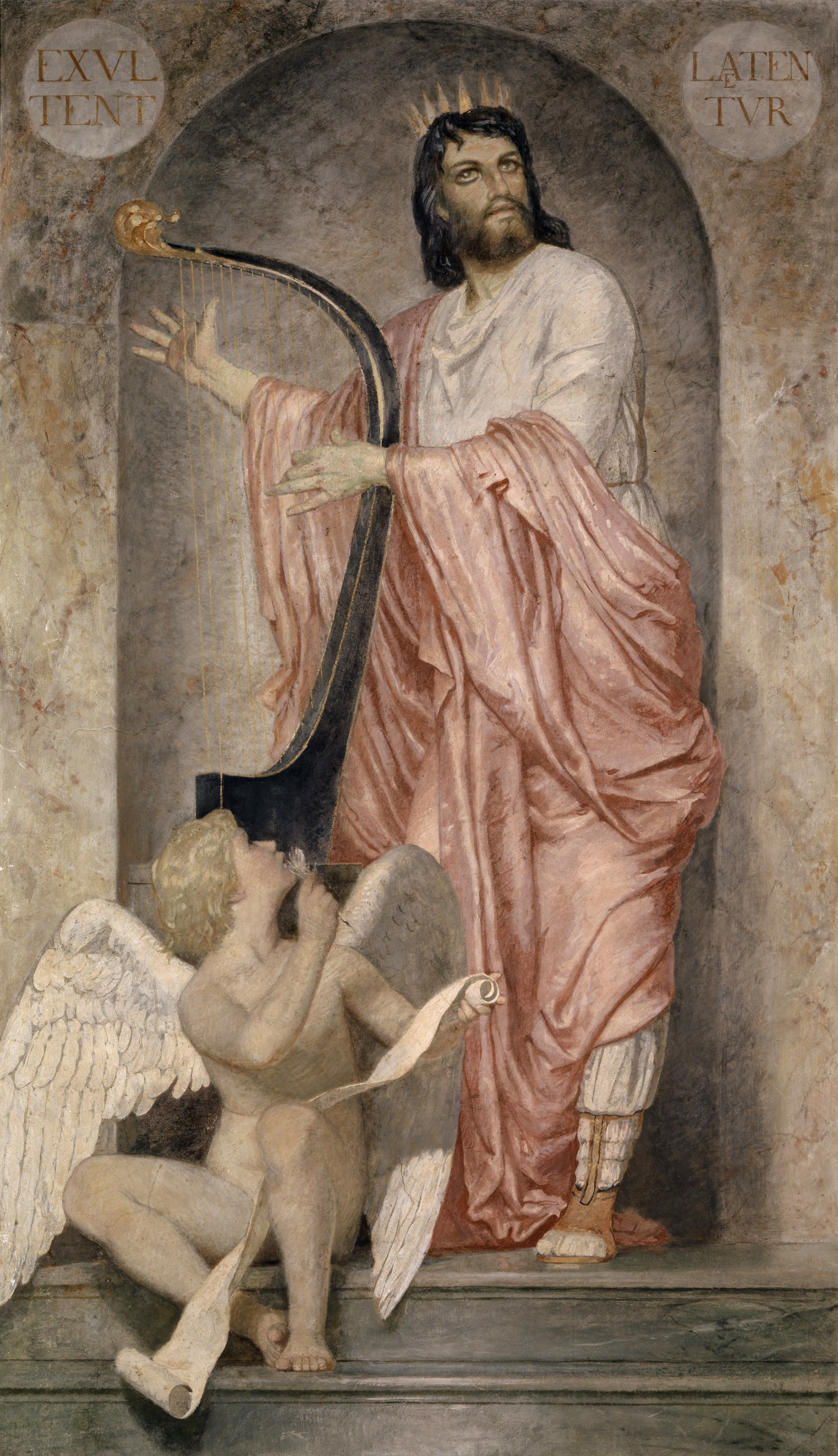 Le roi David - Arnold Böcklin