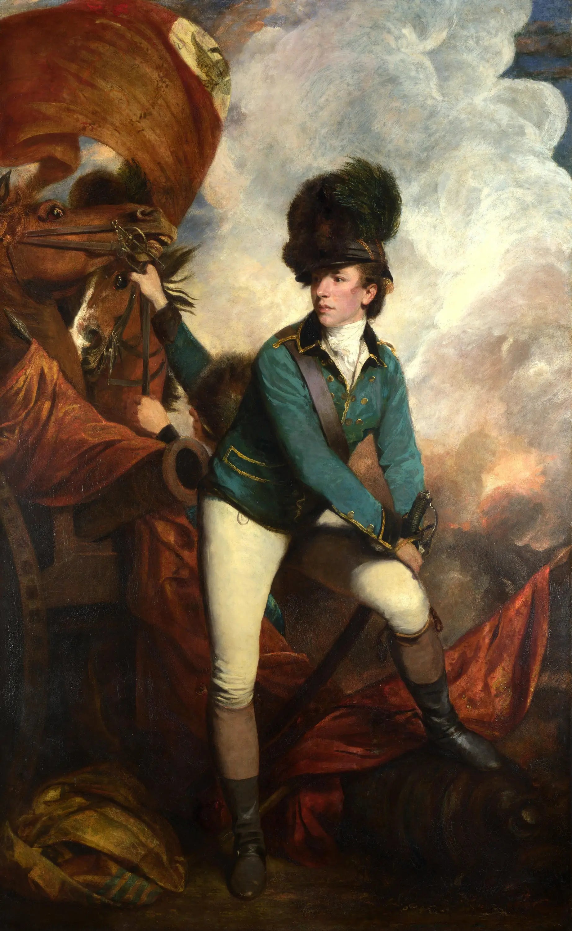 Colonel Tarleton - Joshua Reynolds - Alpha Reproduction