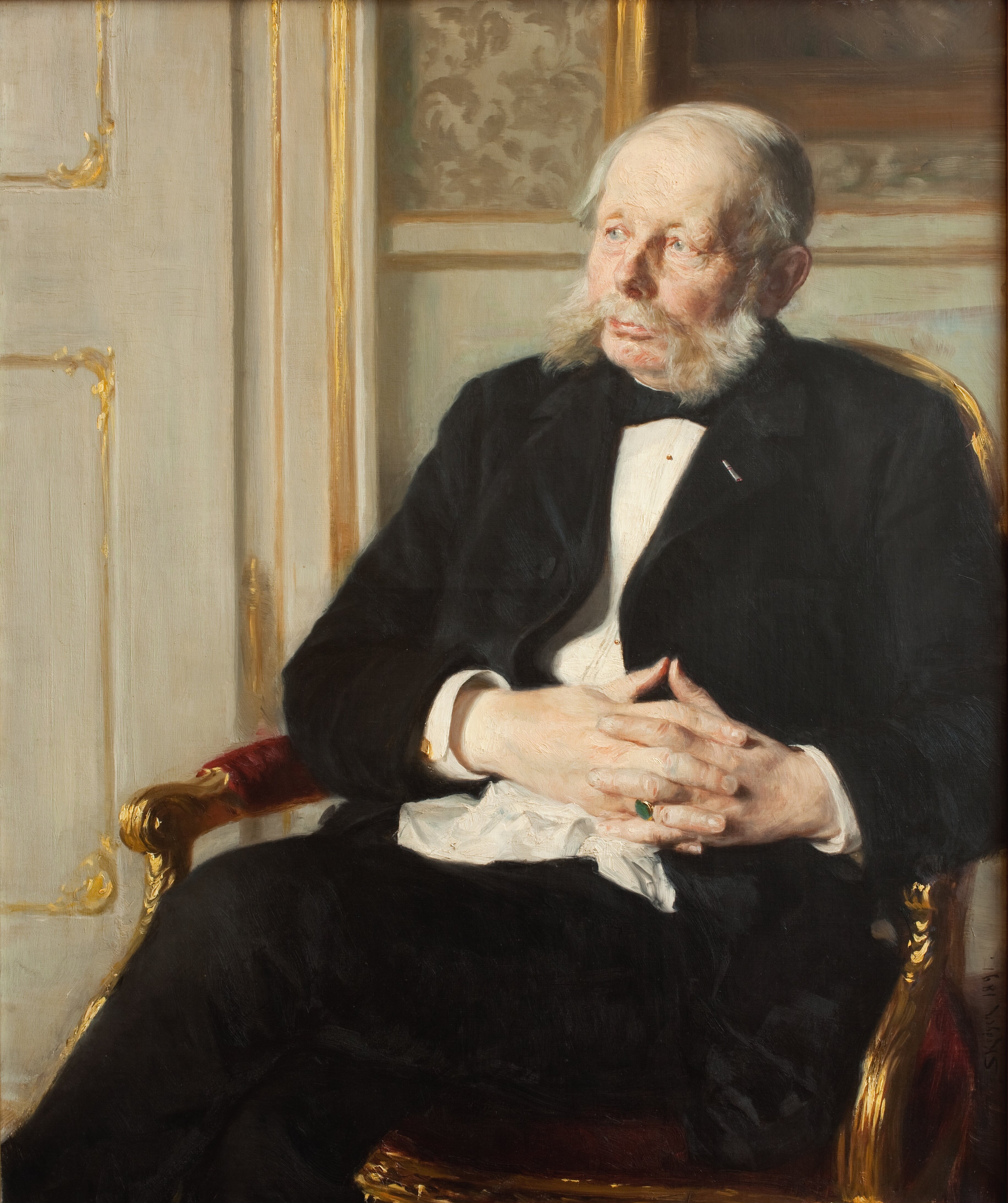 Barão Otto Ditlev Rosenørn-Lehn - Peder Severin Krøyer