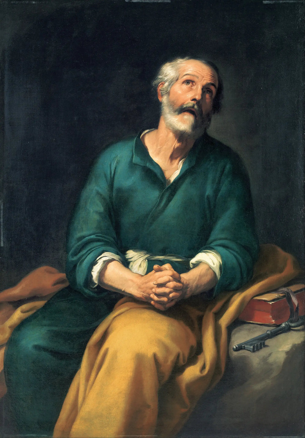 Saint Pierre en larmes - Bartolomé Esteban Murillo - Alpha Reproduction