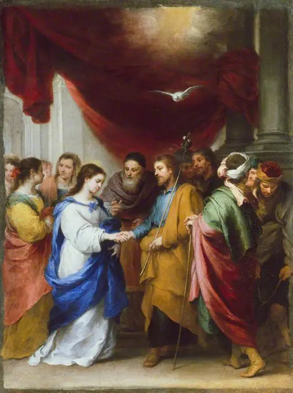 O Casamento da Virgem - Bartolomé Esteban Murillo