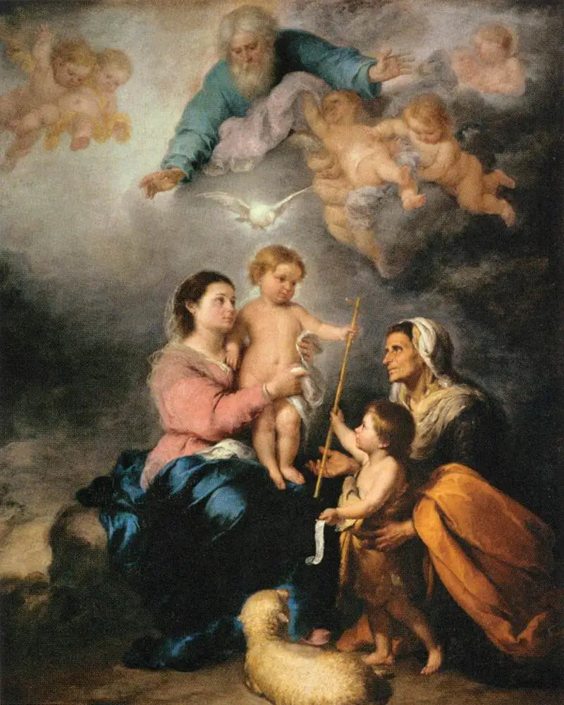 A Sagrada Família - Bartolomé Esteban Murillo