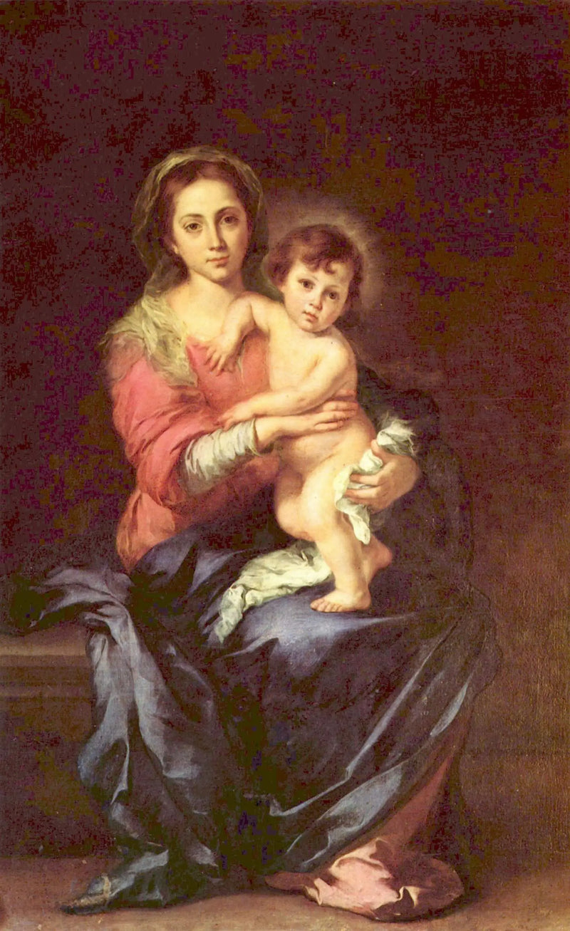 Virgem com o Menino - Bartolomé Esteban Murillo