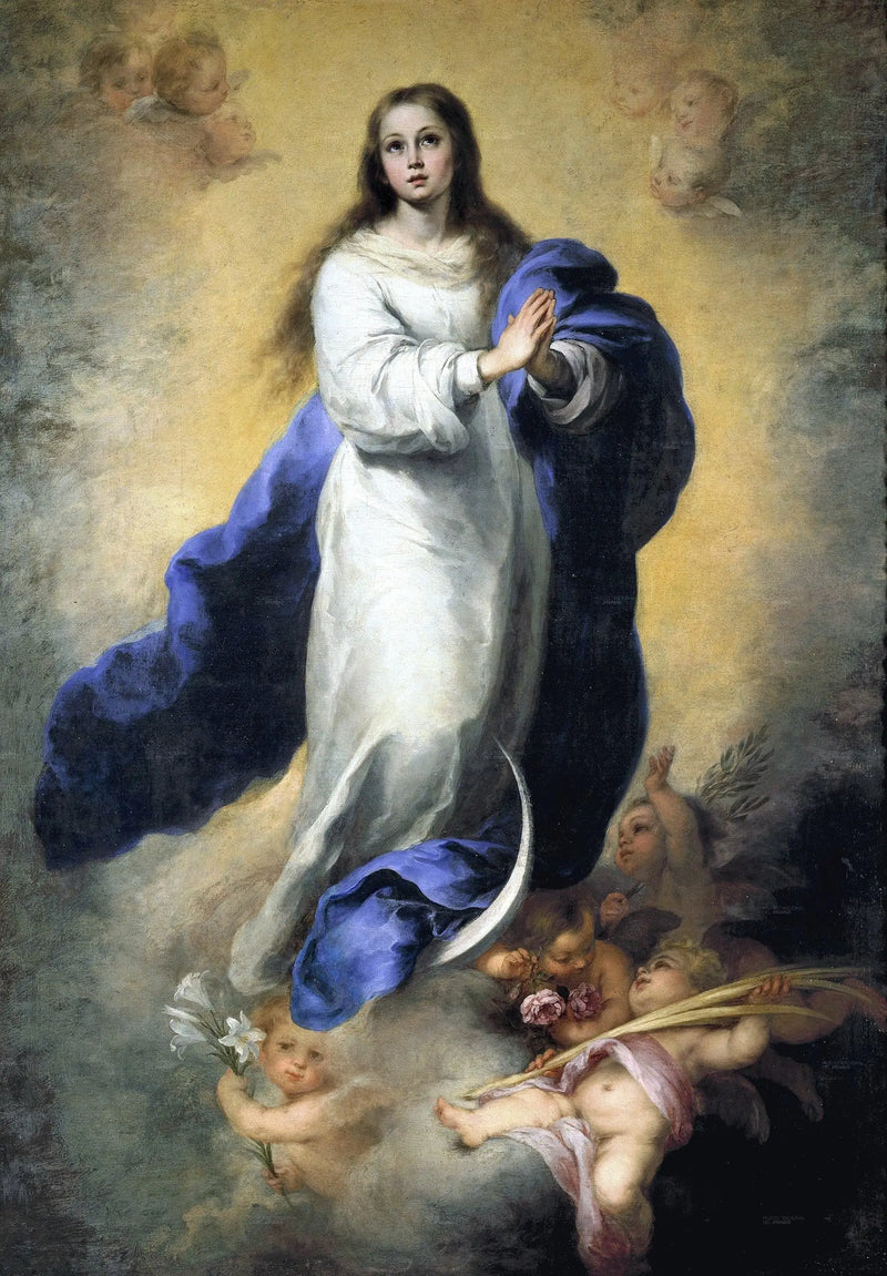 A Imaculada de El Escorial - Bartolomé Esteban Murillo