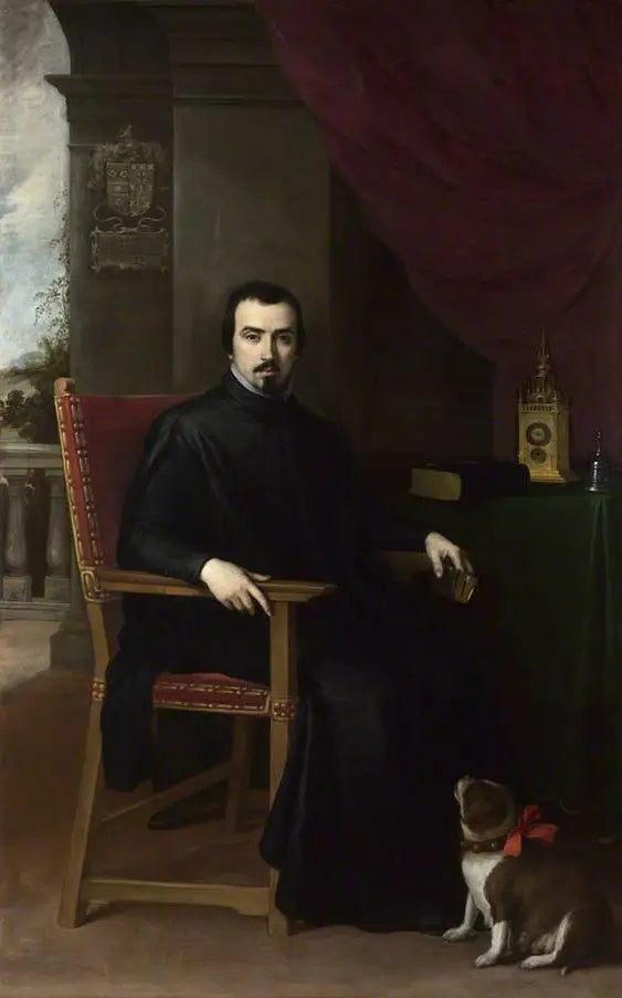 Retrato de Don Justino de Neve - Bartolomé Esteban Murillo