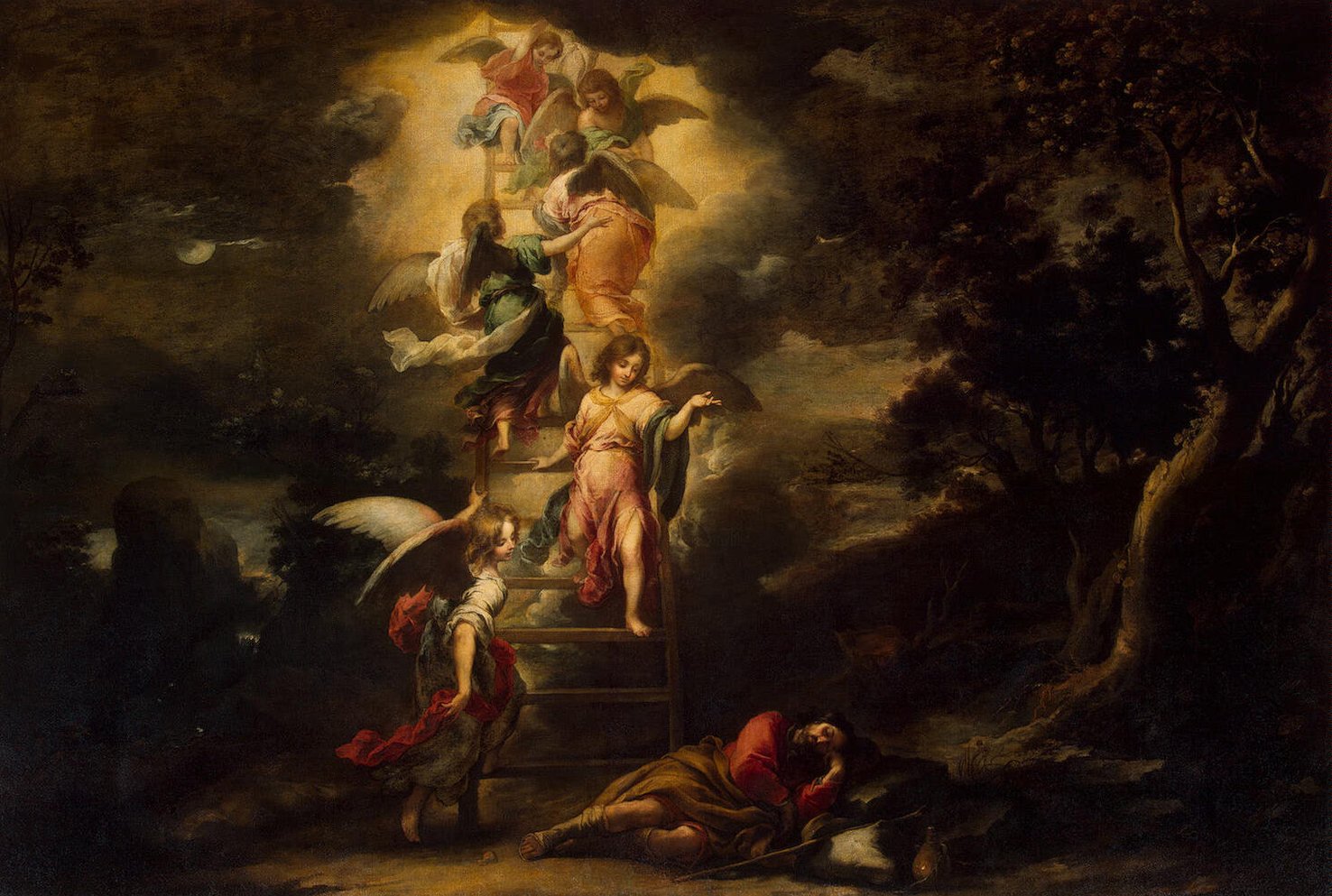 Le rêve de Jacob - Bartolomé Esteban Murillo