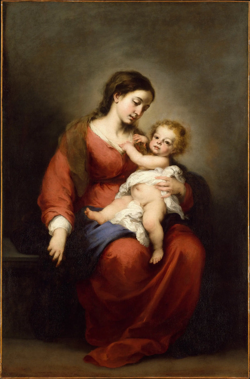 Virgem com o Menino - Bartolomé Esteban Murillo